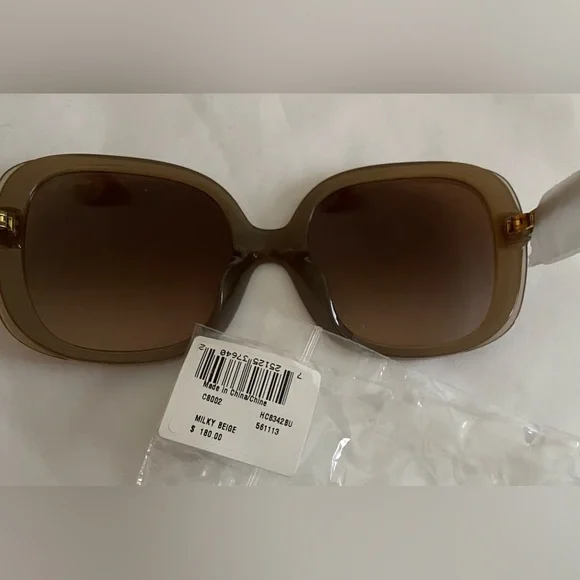 COACH Wildflower Milky Beige Sunglasses (discontinued) - Picture 8 of 8